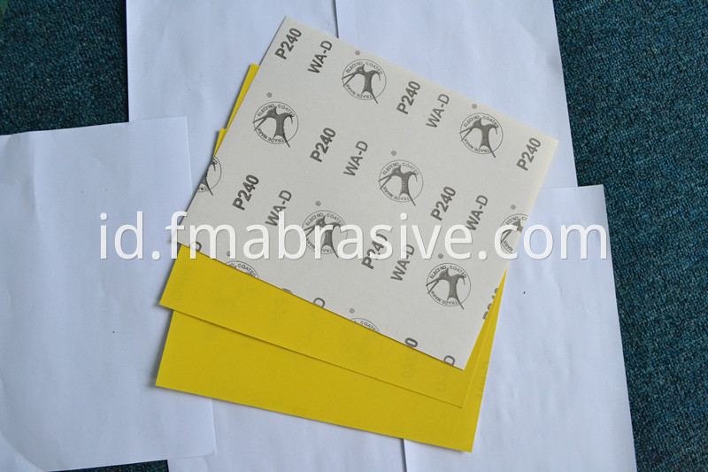 w-d abrasive paper